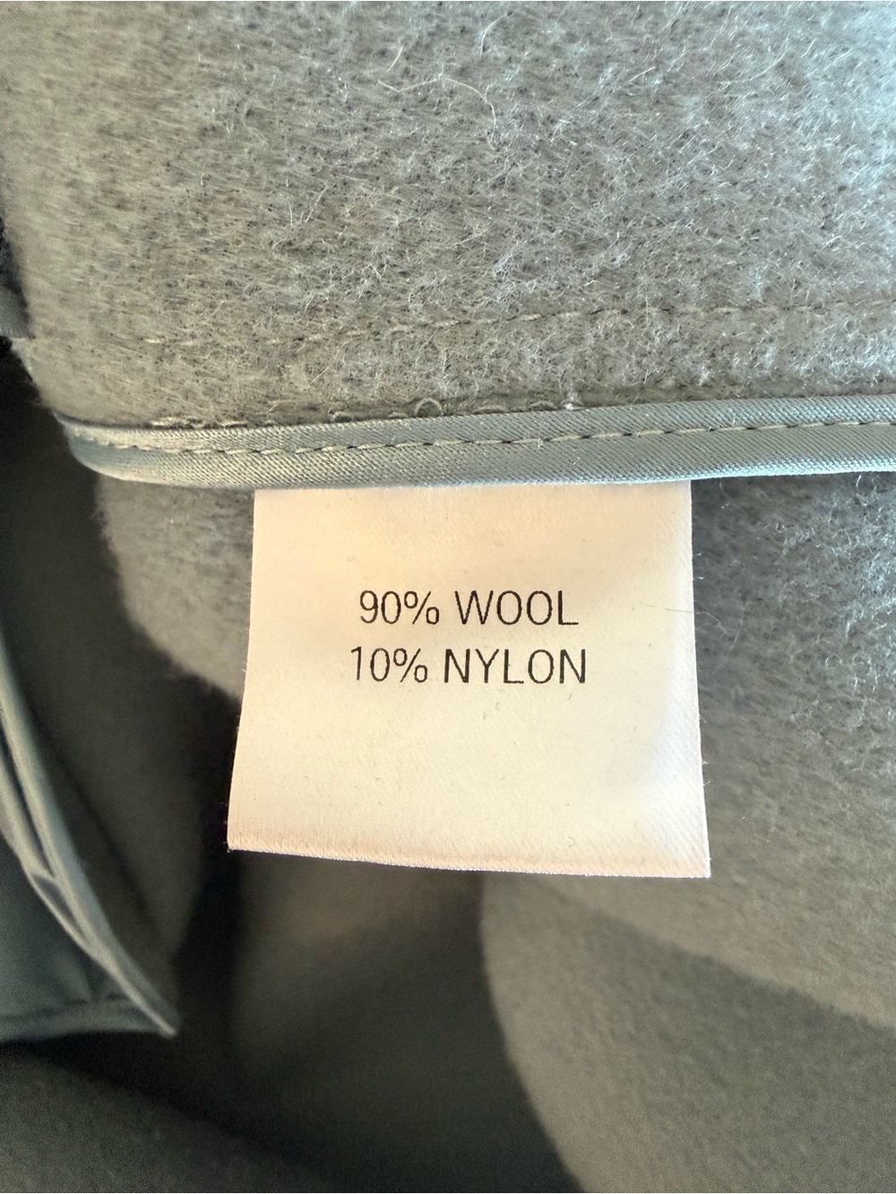 Frankie Shop Blue Gray Wool Utility Styled Coat - Picture 11 of 11